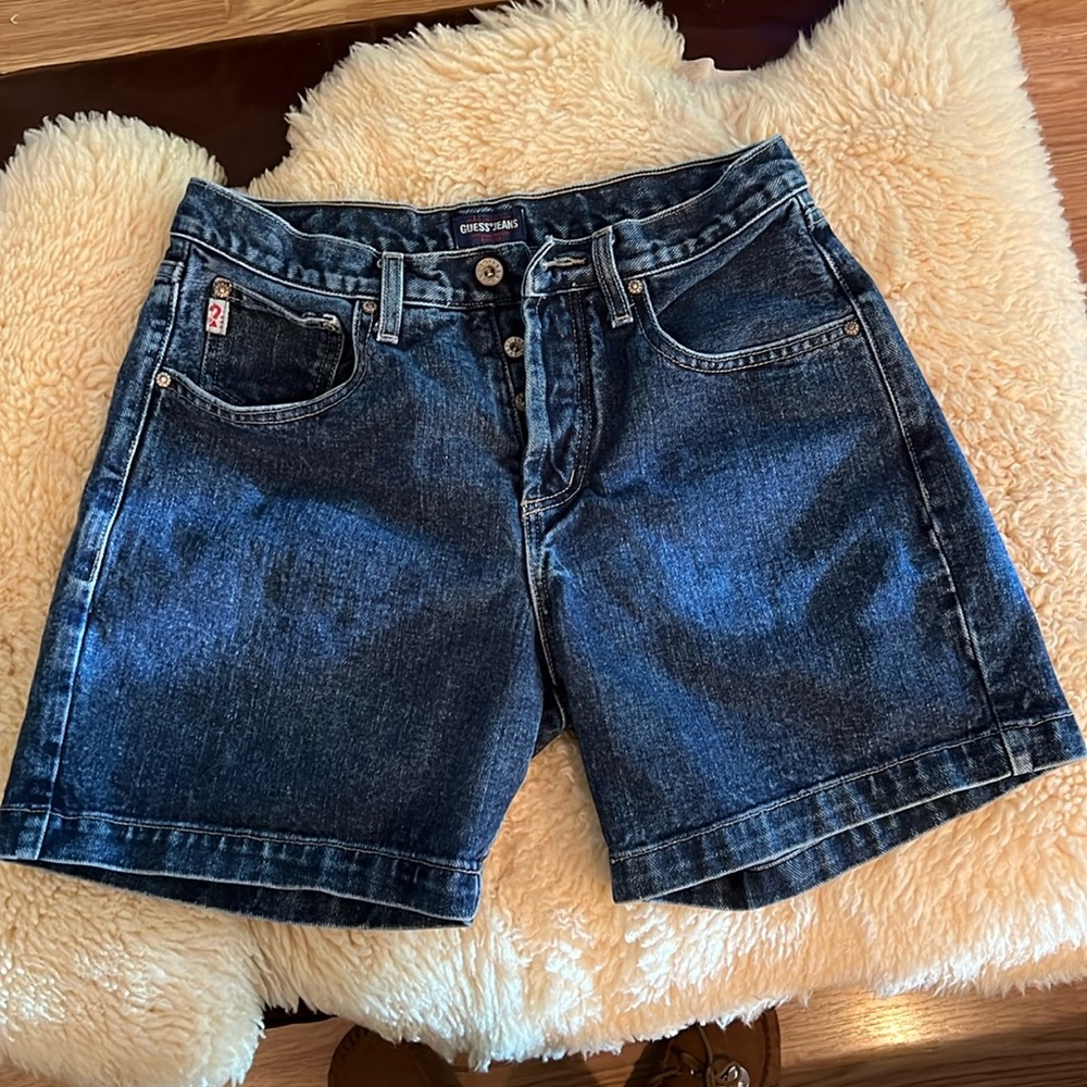 Guess Jean Boyfriend Shorts Size 28